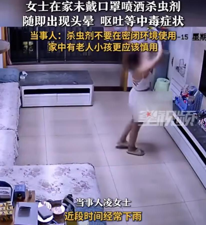 “担心的事情还是发生了！”重庆，女子在家中休息，晚上一开灯，突然出现很多的小虫子