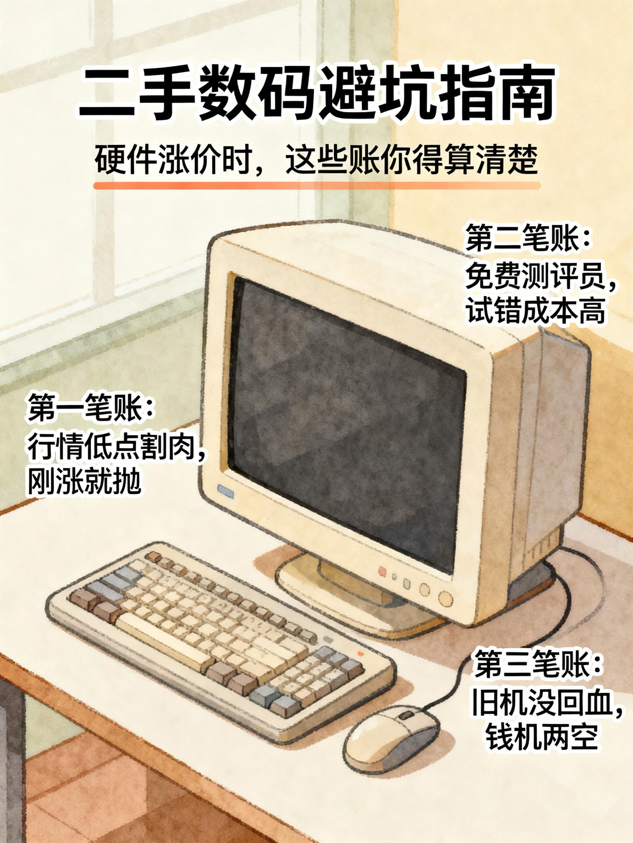 内存暴涨，你卖旧硬件回血，其实是在给新玩家铺路最近打算趁着硬件涨价，把旧机子出