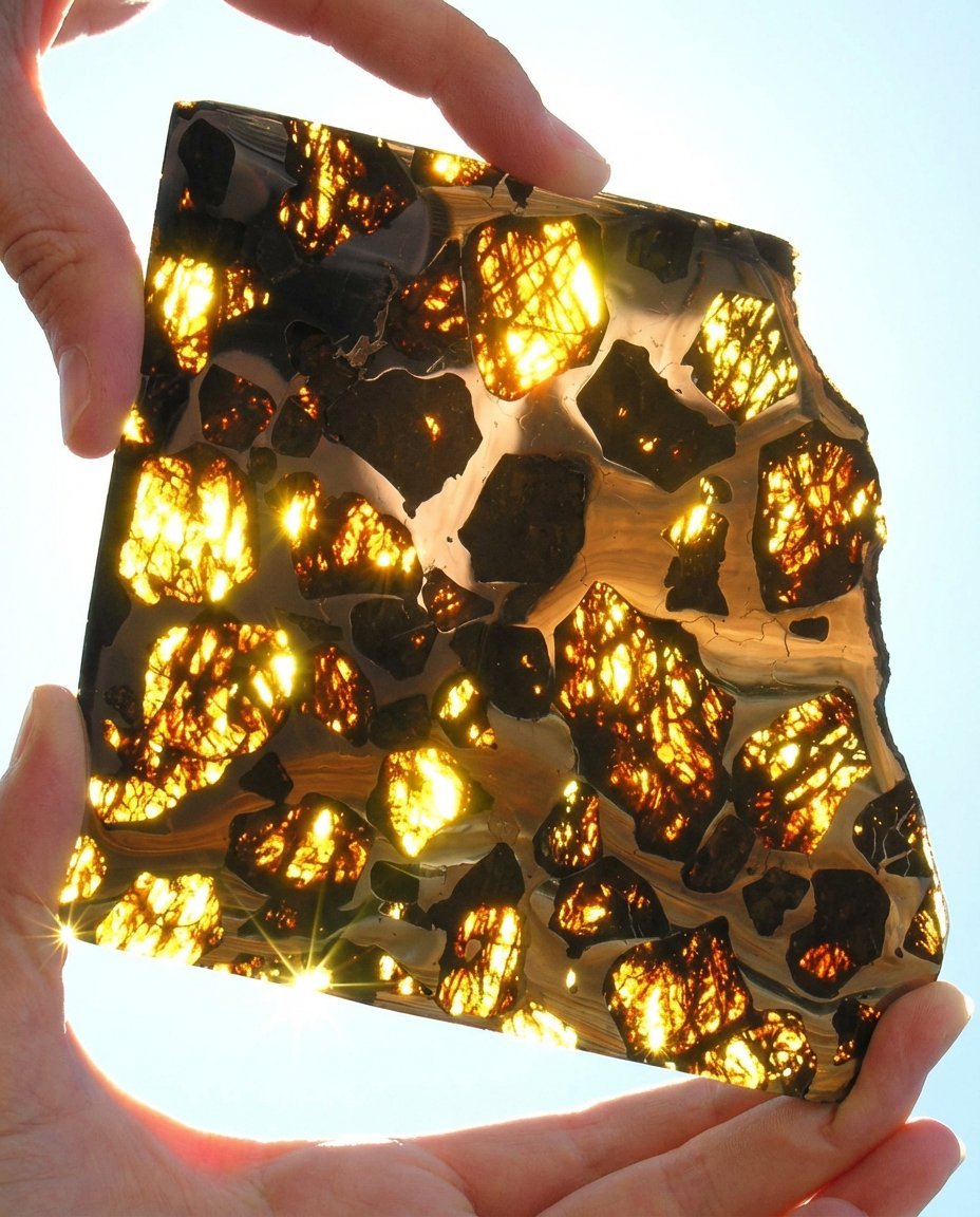 现在看到的是地球完全形成之前就存在的宇宙的一部分。这颗陨石发现于阜康附近的山区，