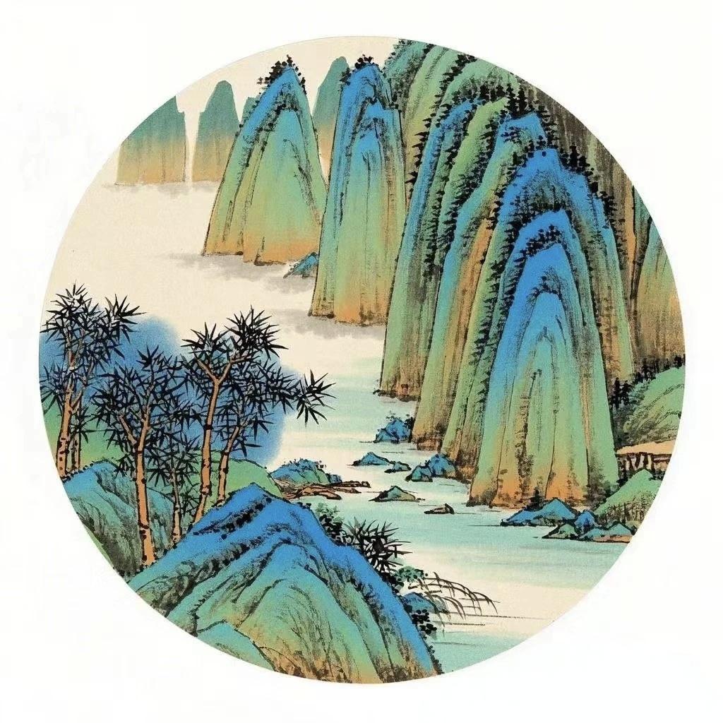 这些中国传统绘画作品放在家里，你觉得是不是一道靓丽的风景线？这就不得不说家中为