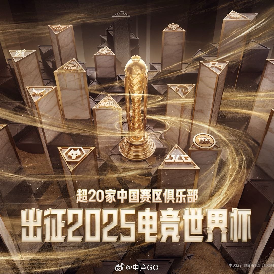 2025年EWC电竞世界杯将于7月7日至8月24日，在沙特阿拉伯首都利雅得的林荫
