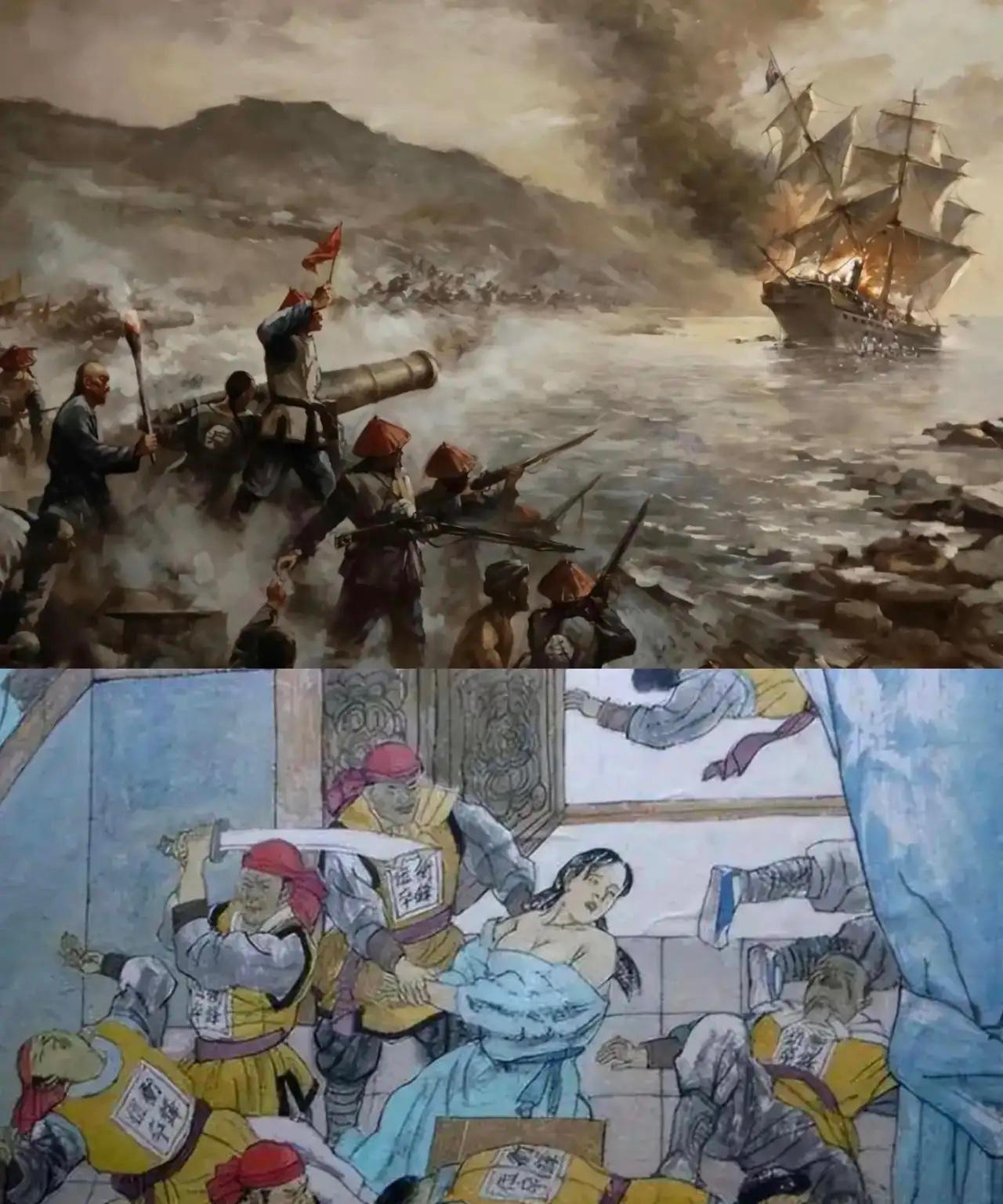 第二次鸦片战争，对太平天国来说，是一次绝佳的大规模进攻的机会1856年爆发的第