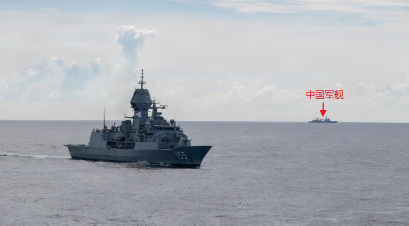 中国军舰闯入美新澳菲演习，如影随形令菲舰长震撼：美军根本赶不走！菲律宾海军何塞·