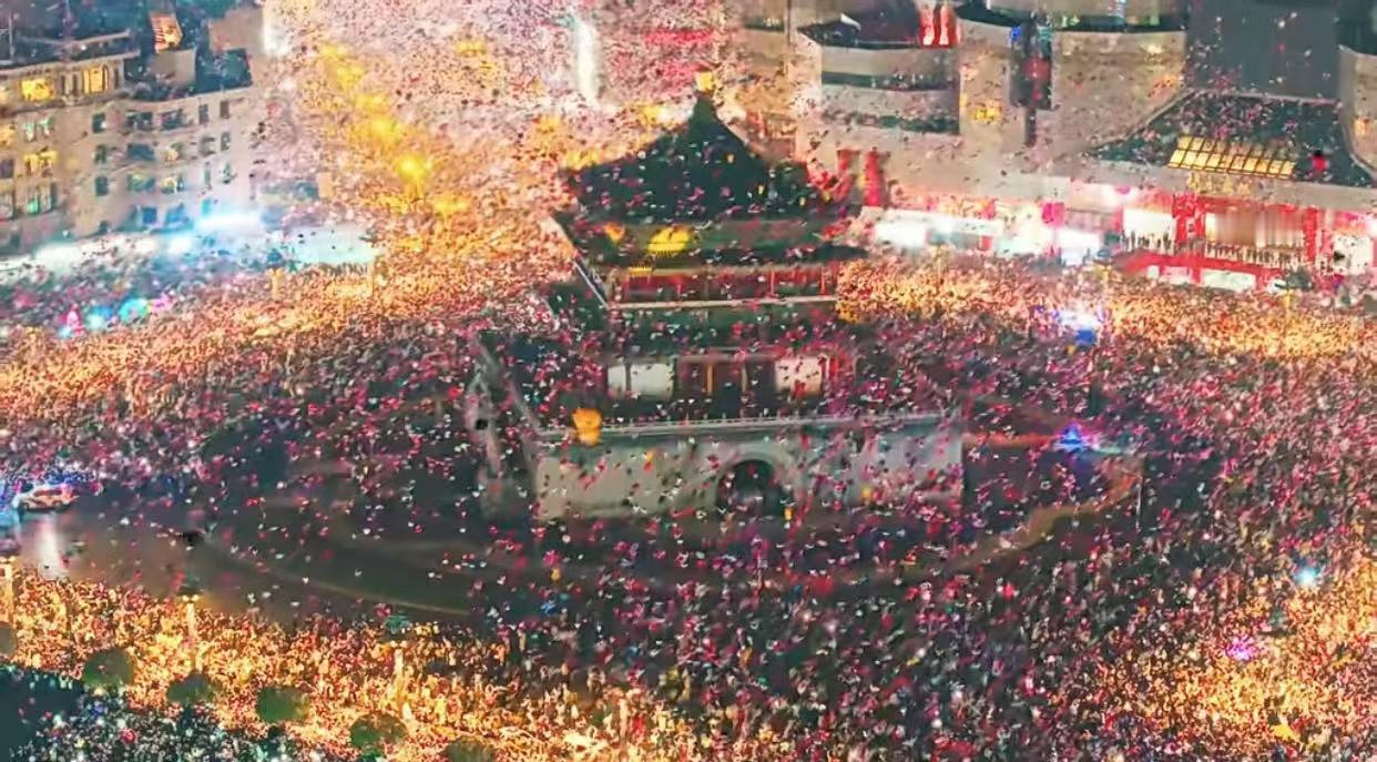 同一个节点，不同的场景。这里是西安。