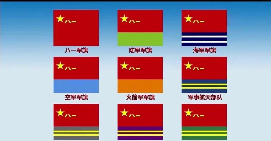 各兵种军旗，你们怎么看？
