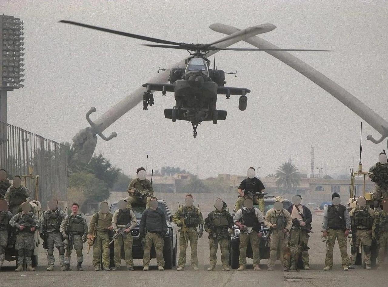 2007年，精英猎杀部队“黑色特遣队”（TaskForceBlack）的成员