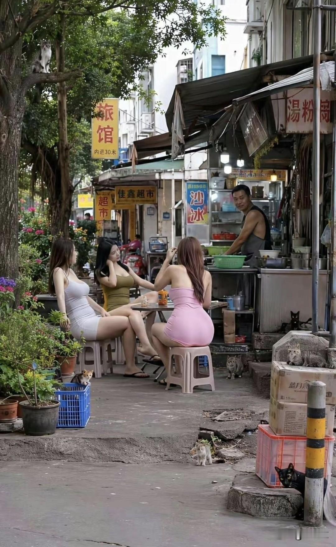 请问图中有几只猫？楼下派出你的答案！！