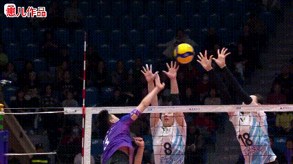 刘美君扣球出界，到底有没有打到北京女排副攻金佳宝的手？2月25日，2025~