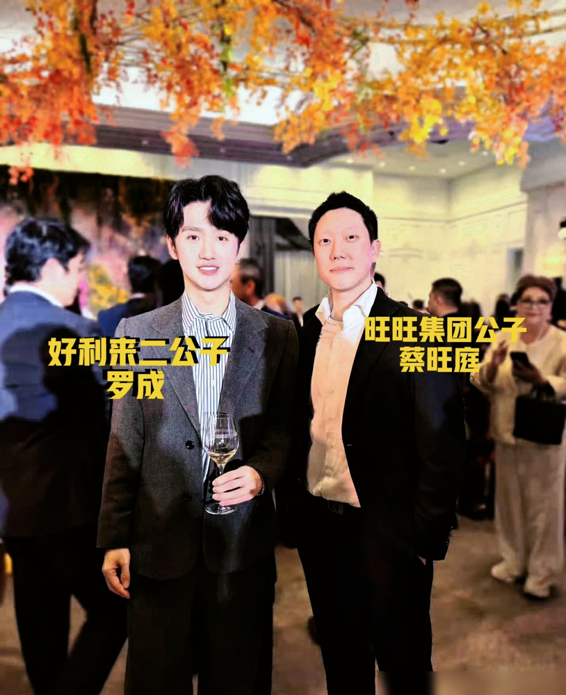 何猷君一场答谢宴，把好利来二公子和旺旺家老幺全炸出来了。罗成穿着条纹衬衫就往澳门飞，到场就说那两口子