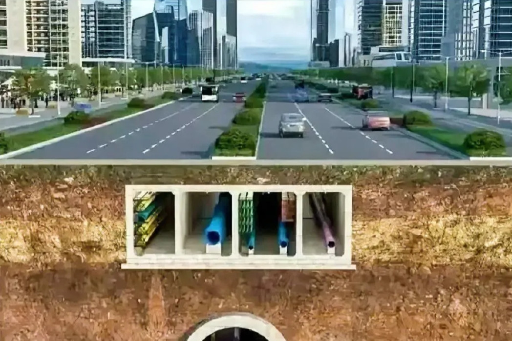 为什么反复挖路修路，设计成这样不就行了吗？