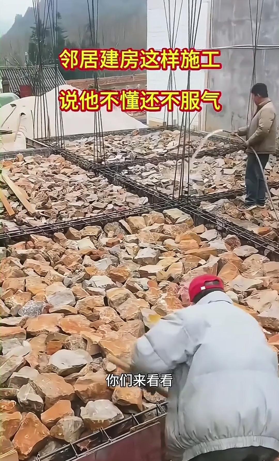 基坑全部用毛石填充，能否防止地面开裂呢？邻居建房打地基时，不听他人劝告，在基坑