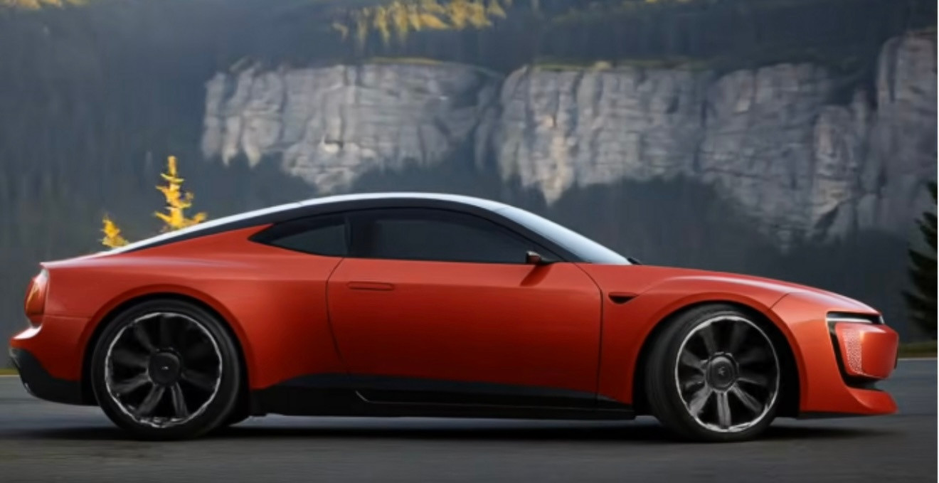 看到一组渲染的换代TT效果图….侧面一般，不太像四个圈风格，咋，双门版E5Co