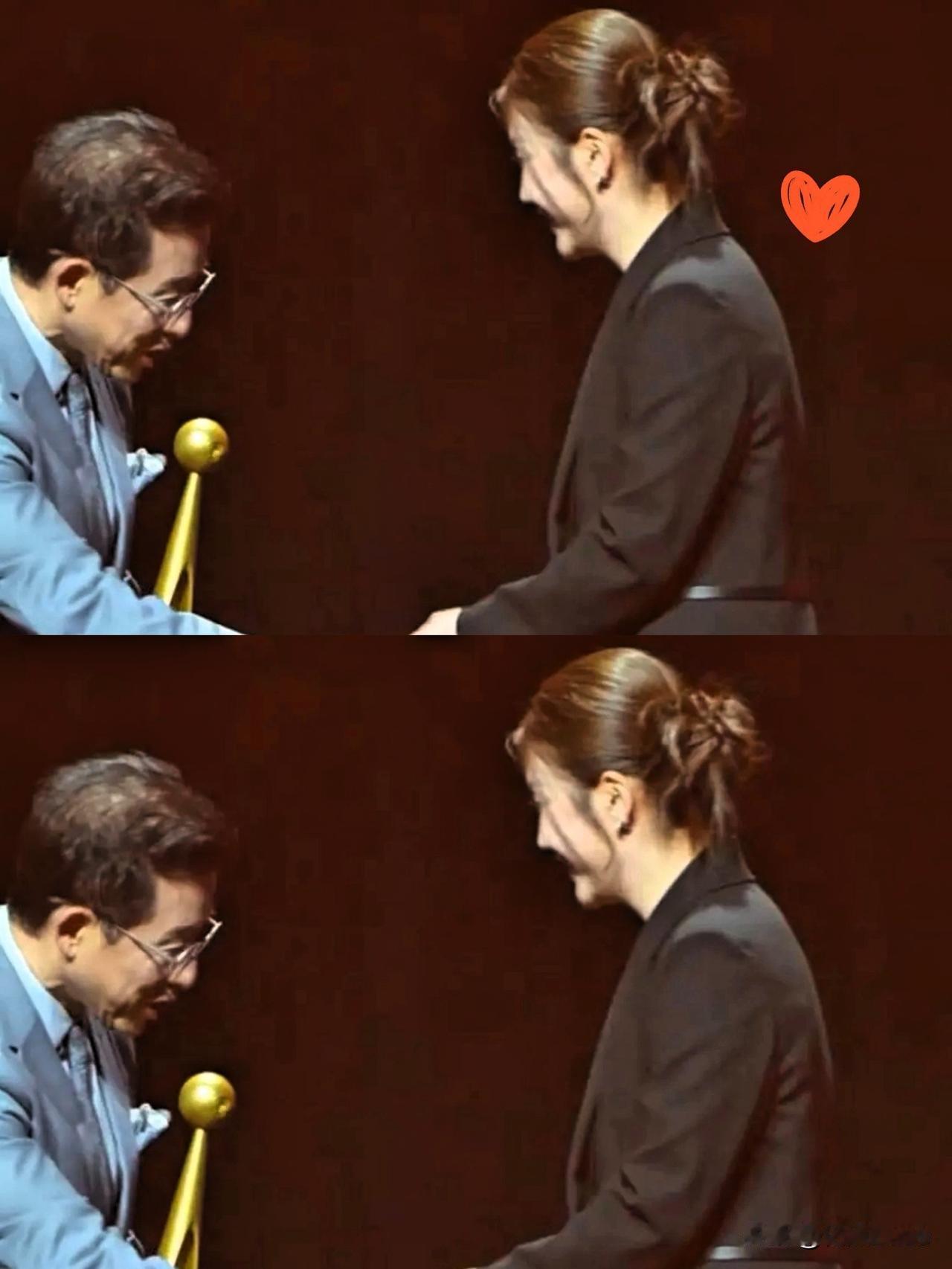 奥运冠军就是奥运冠军没想到这场盛典最大的瓜是陈梦和颁奖嘉宾主动双手相握。要