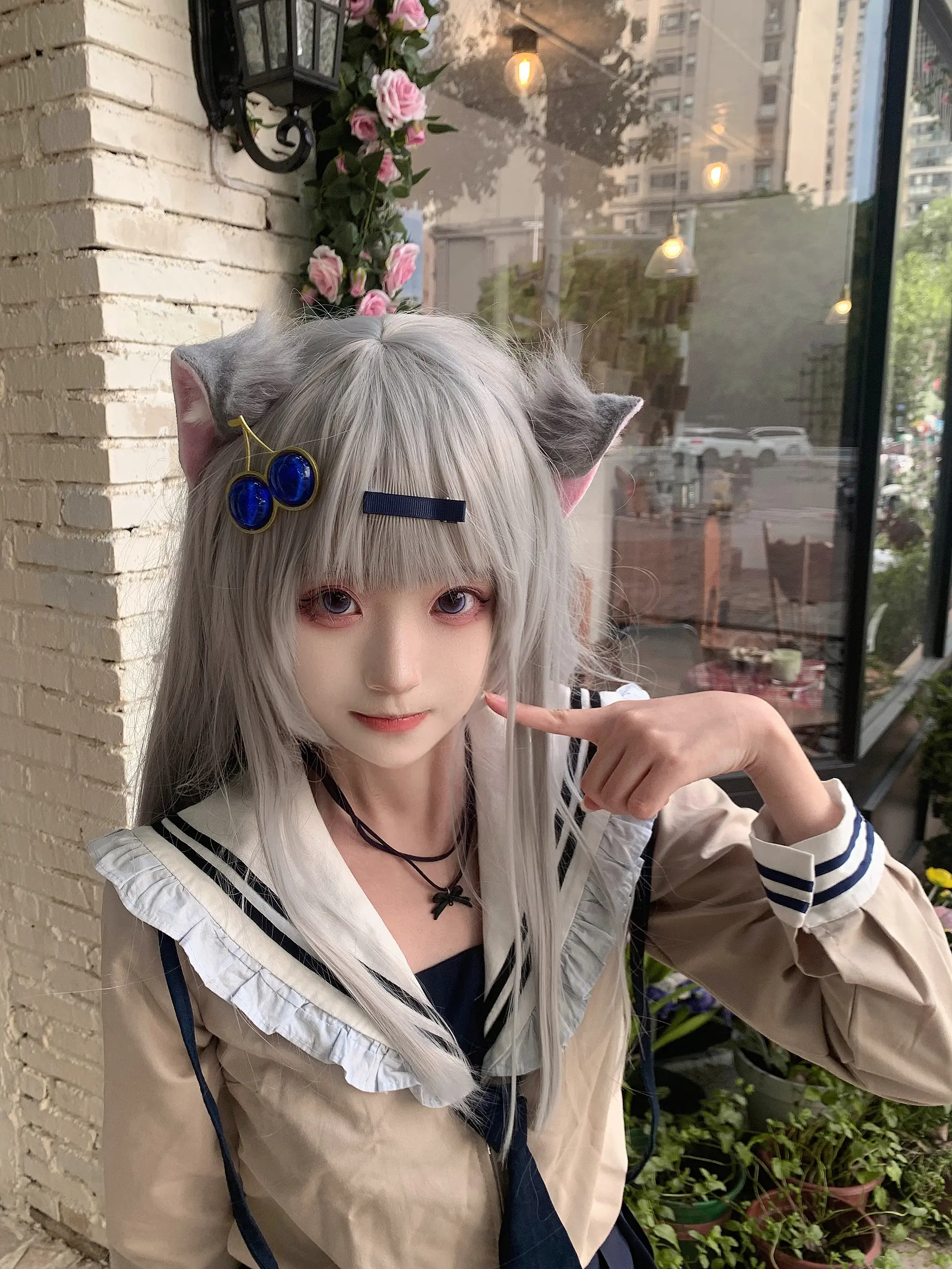 谢谢你送我猫耳 可我本来就是小猫呀/ᐠ˵- ⩊ -˵マ