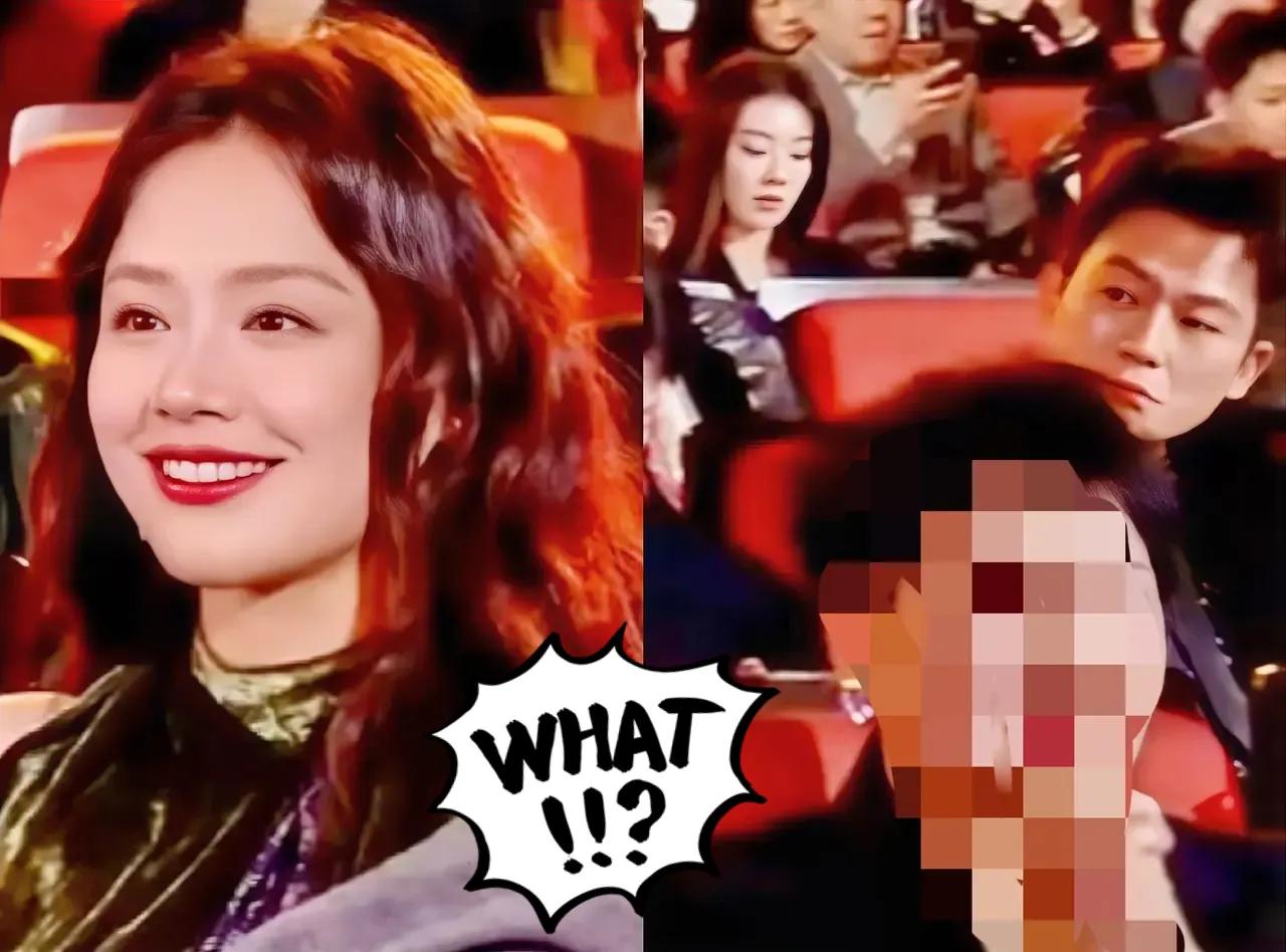 这下是真藏不住了！微博视界大会的镜头，直接戳破了欧豪的小心思～导播刚切