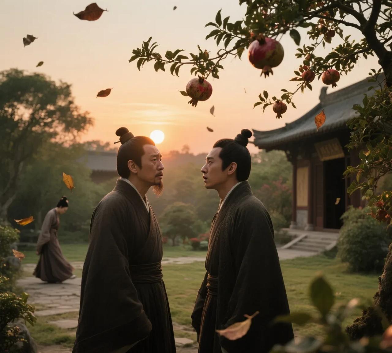 672年，李世民亲弟弟李元礼在花园里纳凉时，竟然看到儿子李茂抱着自己的小妾赵姬，