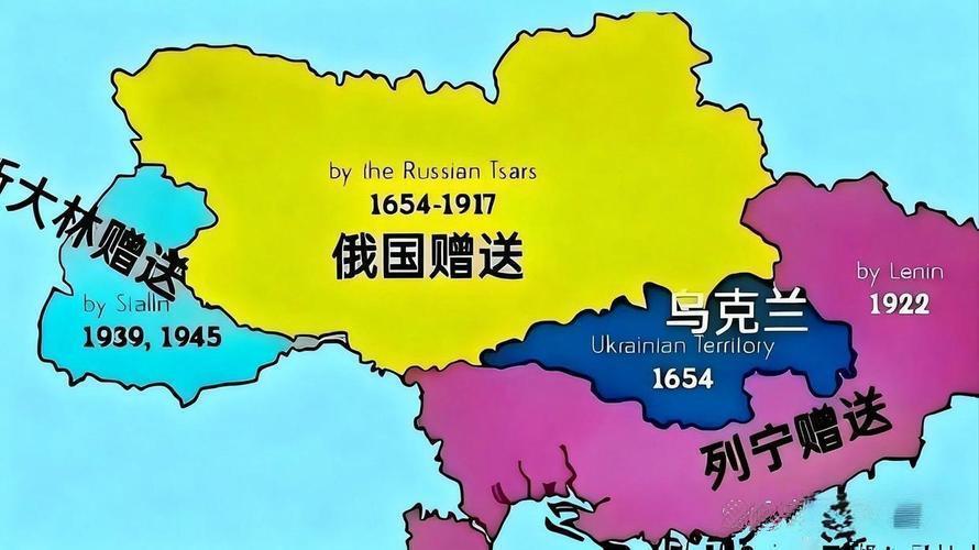 让很多人不满的一点，就是乌克兰人一直不愿承认，他们之所以能拥有今天这么大的国土，