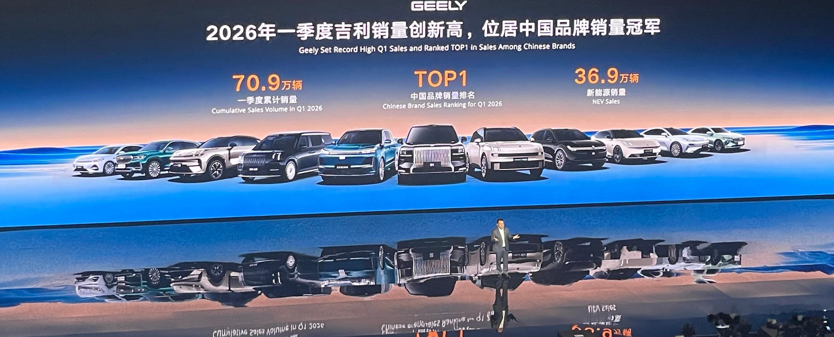 新能源时代，吉利为什么拼命押宝燃油车？理由很简单，押宝纯电的销量腰斩，两条腿走路