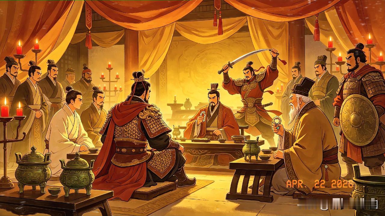 鸿门宴其实对于刘邦来说本来是一个死局，他能逃过此劫，在于张良和项伯的关系意外帮了