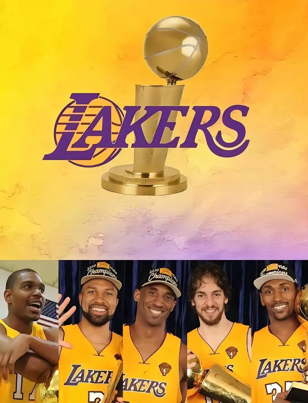 🍾我们是冠军！我们还是冠军！我们又是冠军！我们总是冠军！科比KobeBryan