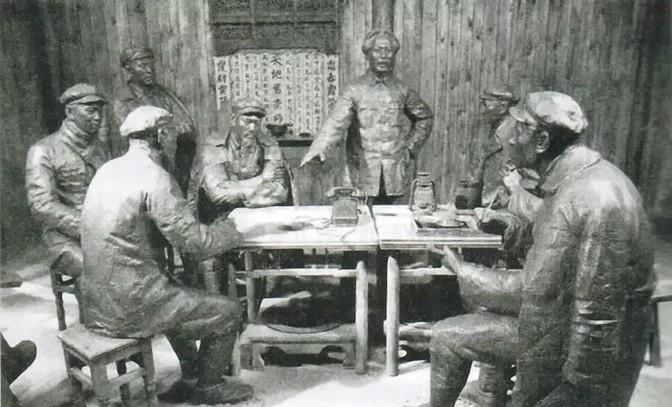1935年3月，101，聂荣臻建议攻打打鼓新场。中央军委立即在苟坝开会，研究方案