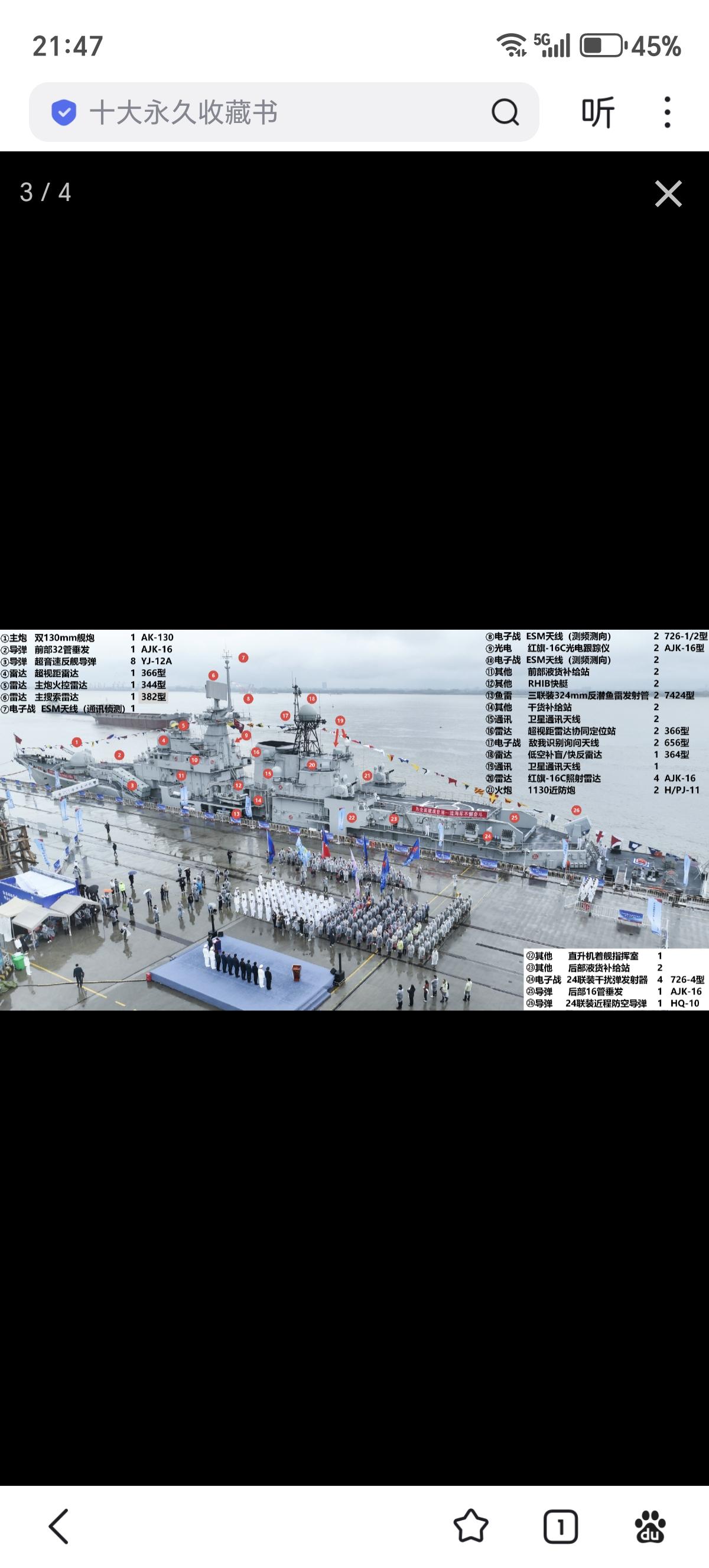956EM泰州舰改造后标注