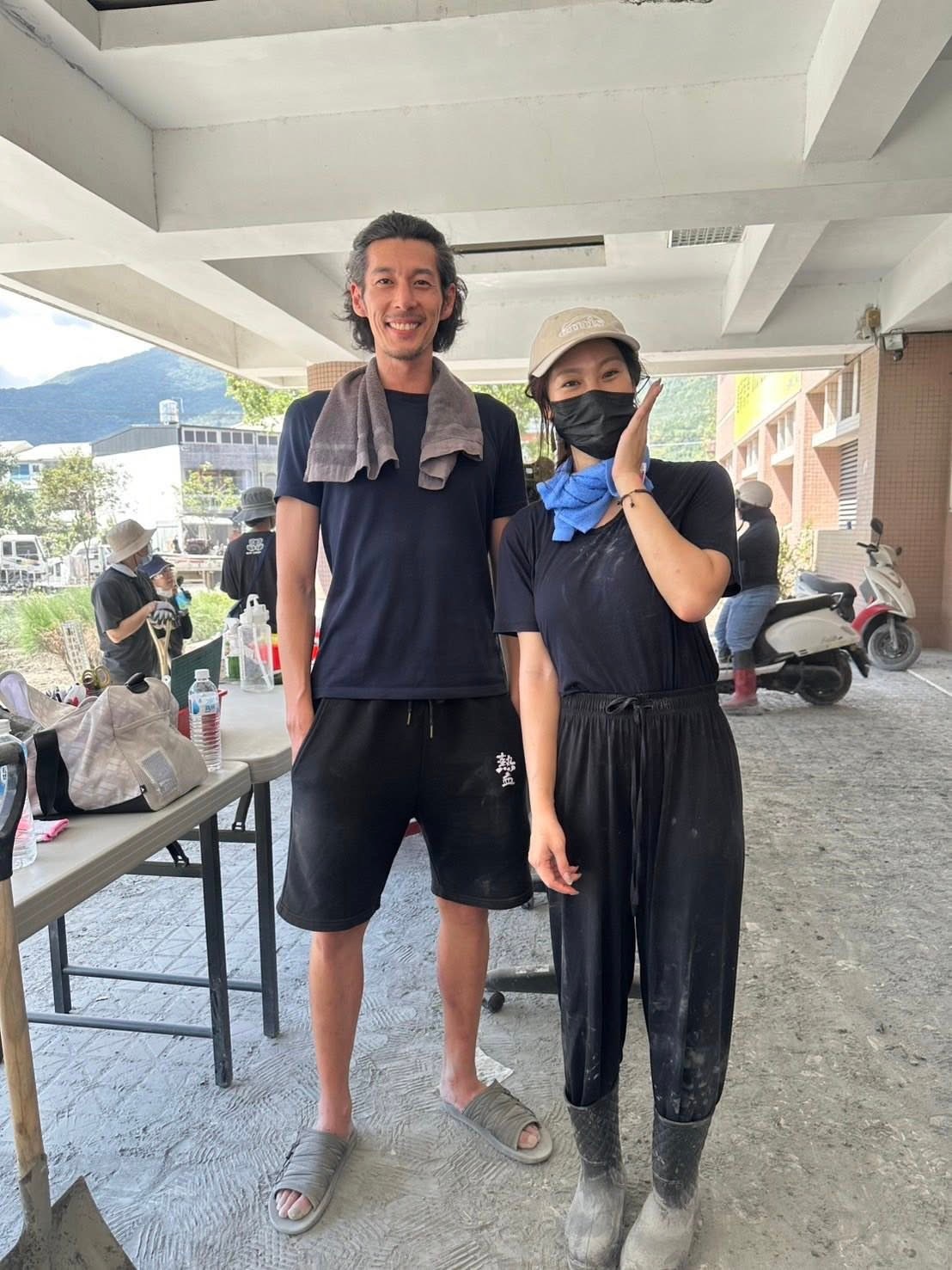 郭鑫也在花莲当铲子超人​​​