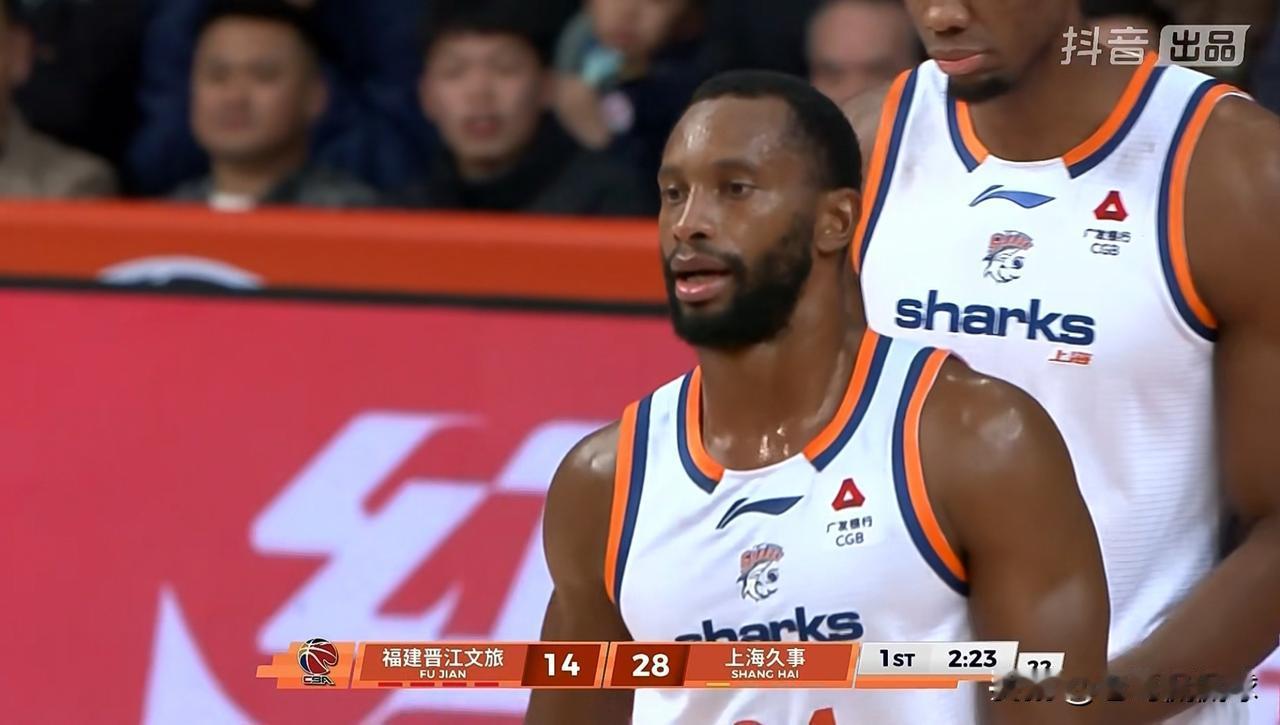 上海久事外援弗格真是彻底的杀疯了！在今天上海久事客场挑战福建晋江文旅的比赛中，目