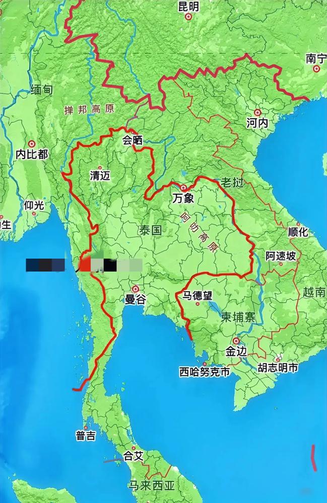 泰国有可能是下一个世界强国，泰国的地理位置真的好，出海非常的容易。​这话听着