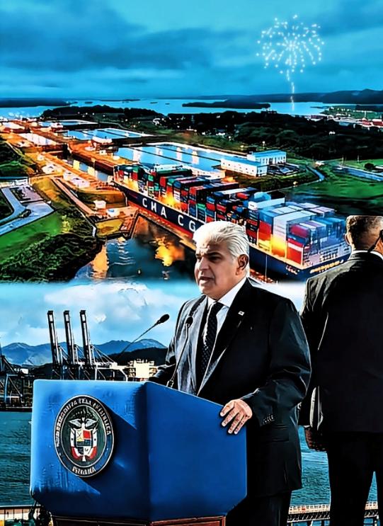 巴拿马港口背信后果：香蕉腐烂与五十亿工程暂停，经济自断前路巴纳马港口边的空气