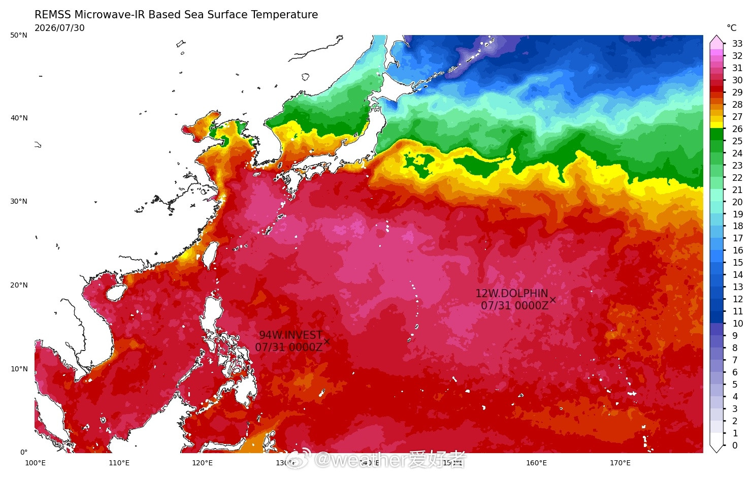 台风白海豚超强台风白海豚目前离东亚大陆还非常遥远，它正在西北太平洋深处频繁的经