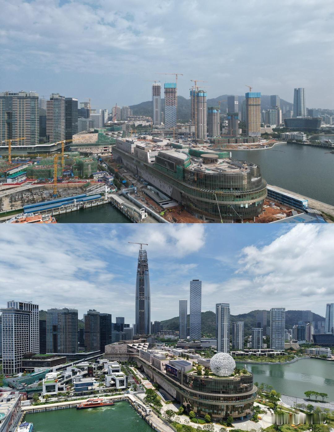 深圳K11最近三年的变化。