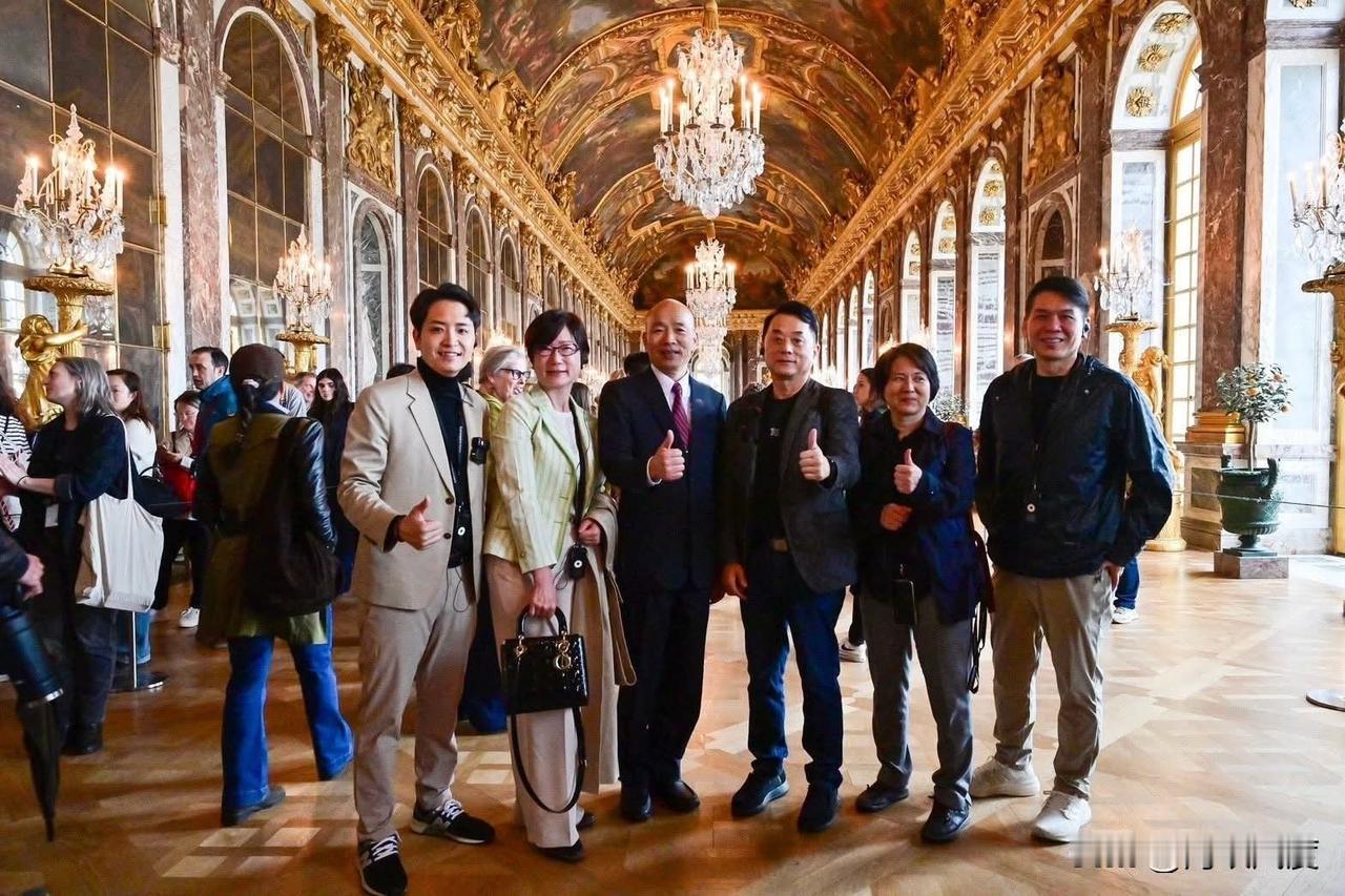 韩国瑜率蓝绿白立委赴欧开展所谓“议会外事”活动，今脸书曝第一天行程：白天玩乐、晚