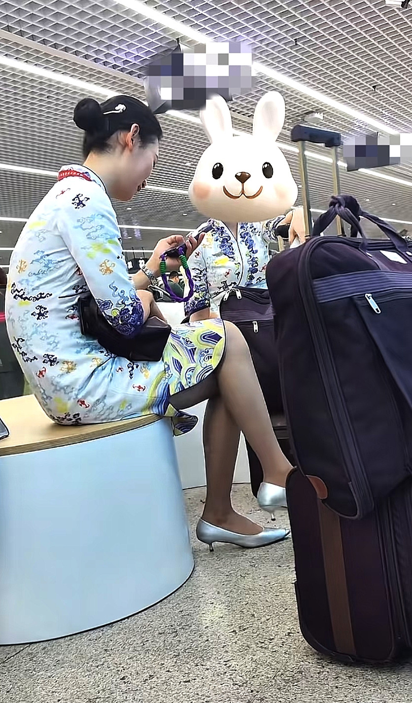 这形体是怎么通过空姐考试的