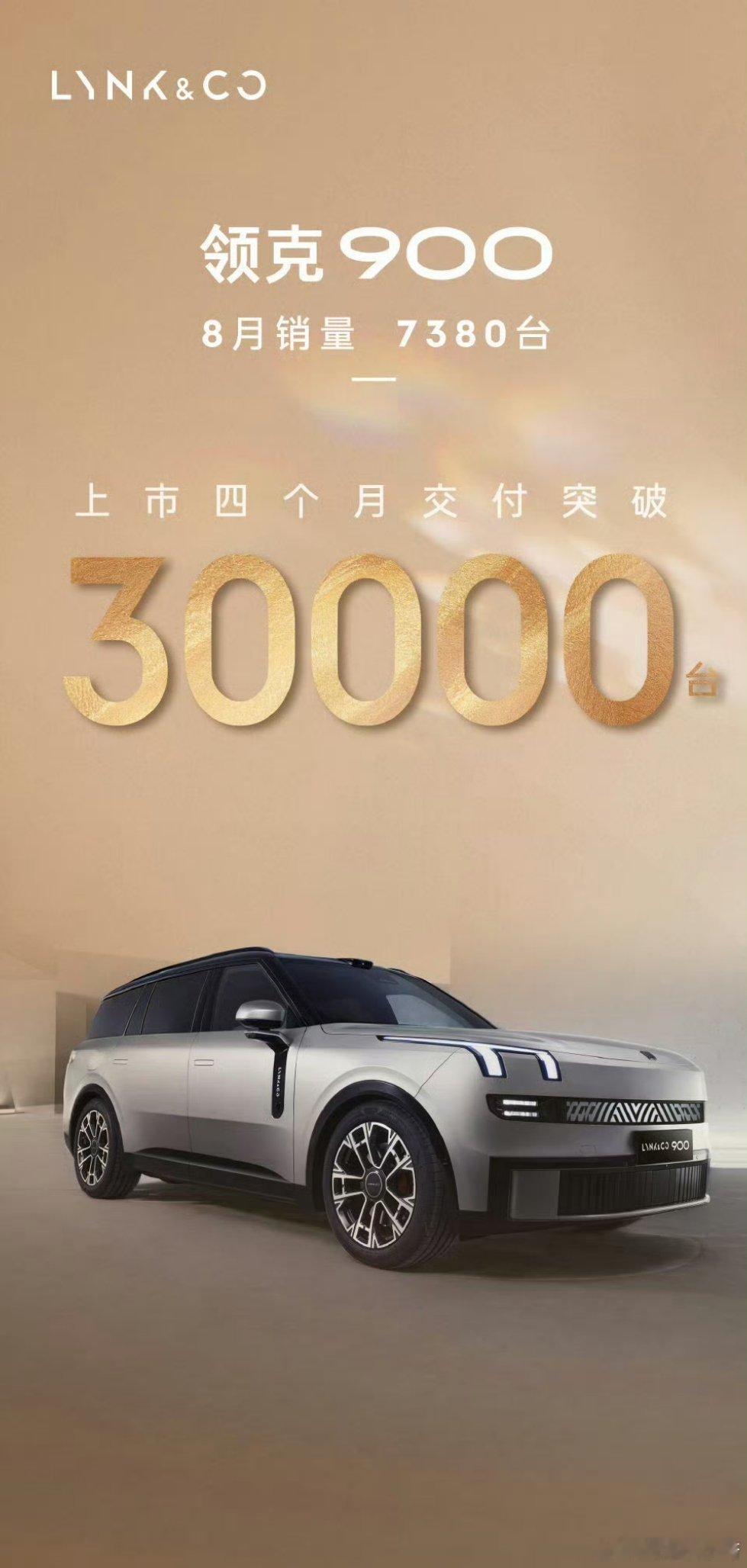领克900产能提速交付破3万大V聊车900订单量在增加，交付力也在提升，领克也