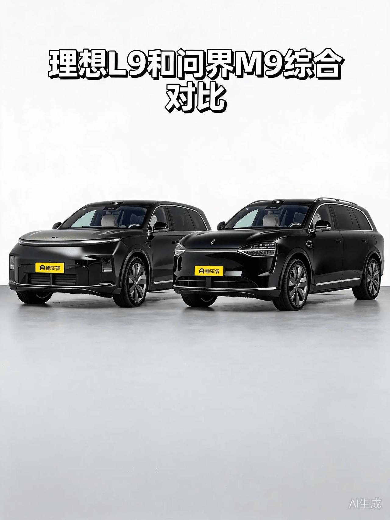 50万左右选大型SUV，理想L9和问界M9是绕不开的两台车。一个主打“家的最高标