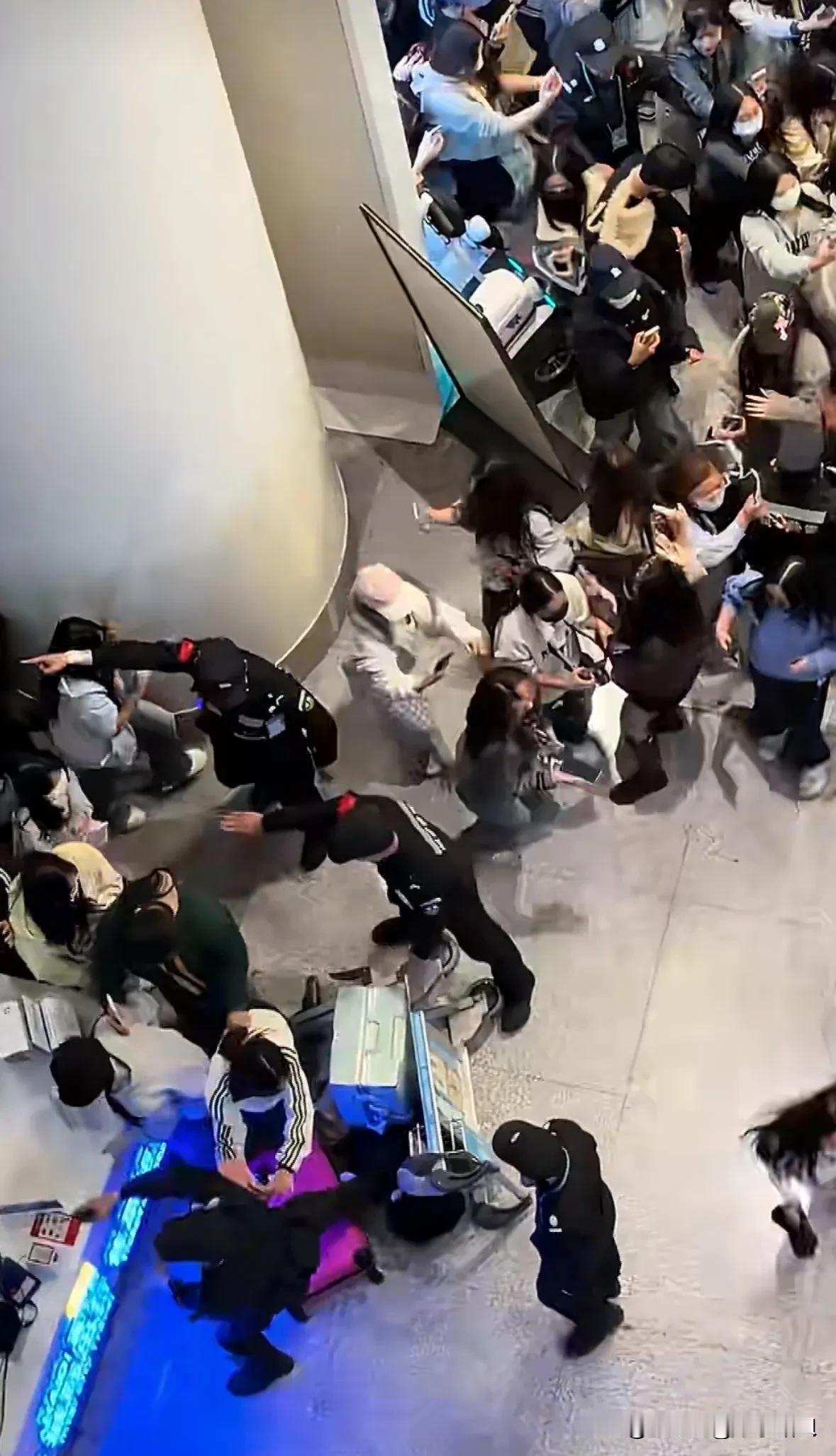 再不制止，这些人都疯了！2月1日，一明星乘飞机降落海口机场，没想到，机场门口