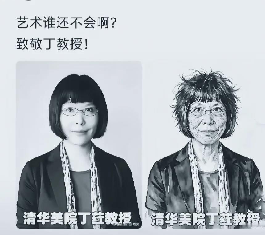 清华美院的丁荭最好的处理结果不是批评她，不是让她出来道歉，也不是开除她，而是把丁