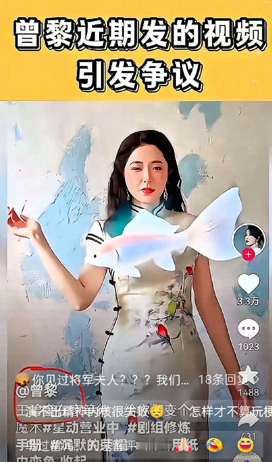 终于知道曾黎不红的原因了!在电视剧巜沉默的荣耀》里,曾黎扮演吴石的妻子。网友称