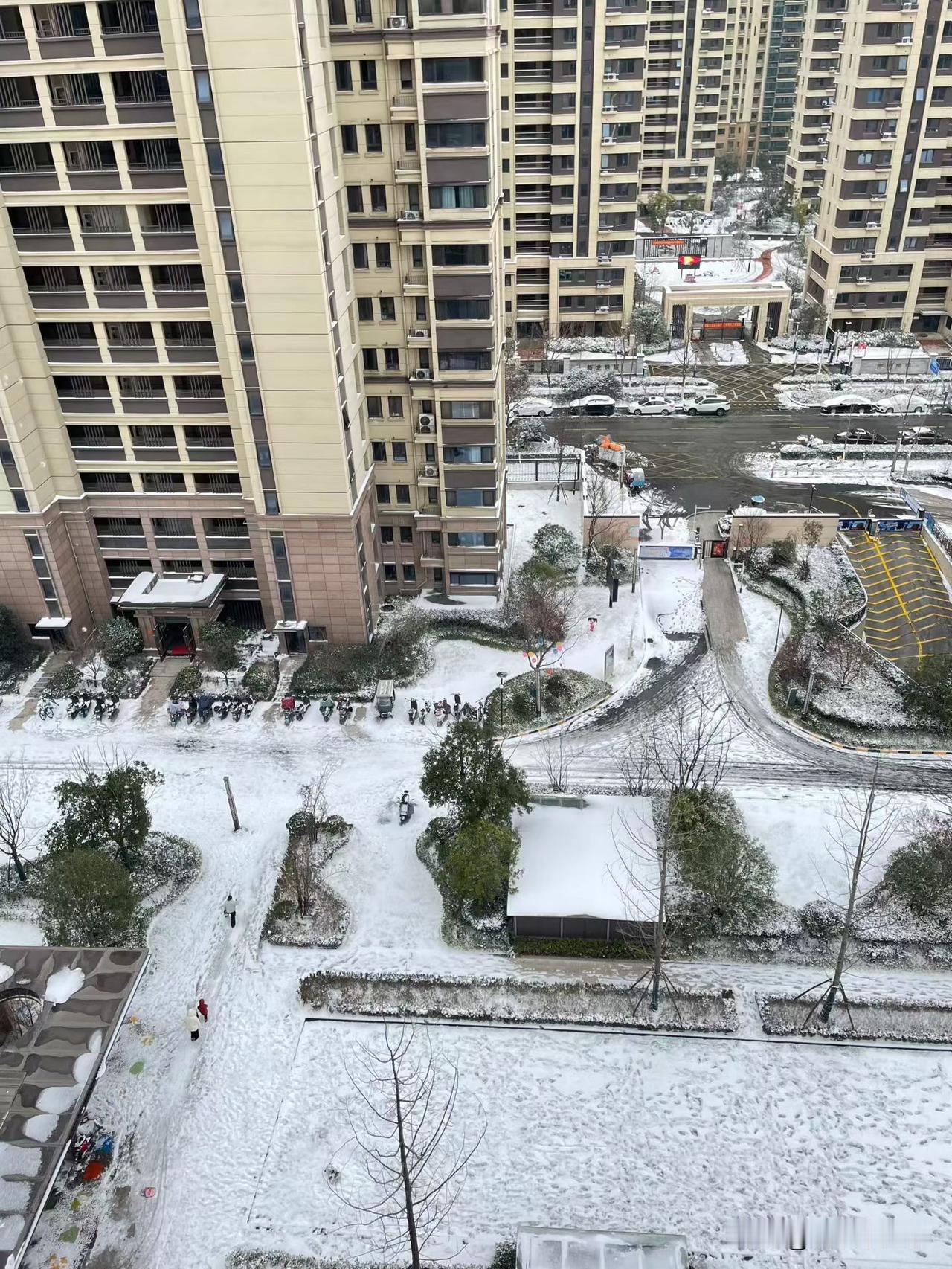 来合肥两年半的时间，发现这个城市唯一的好处就是每年都能下几场肉眼可见的雪，冲这连