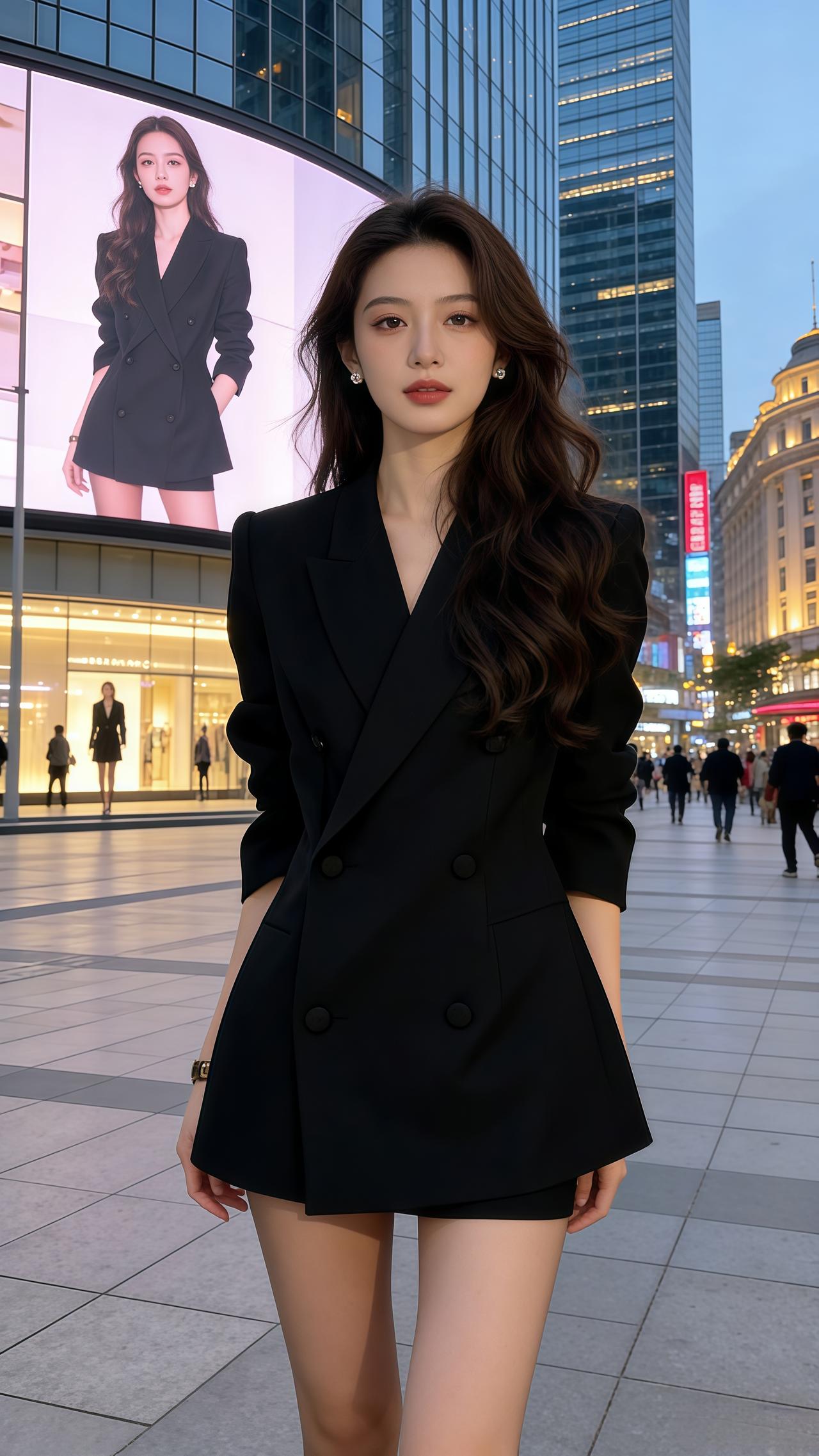 西装高级感韩系穿搭穿搭高级感穿搭