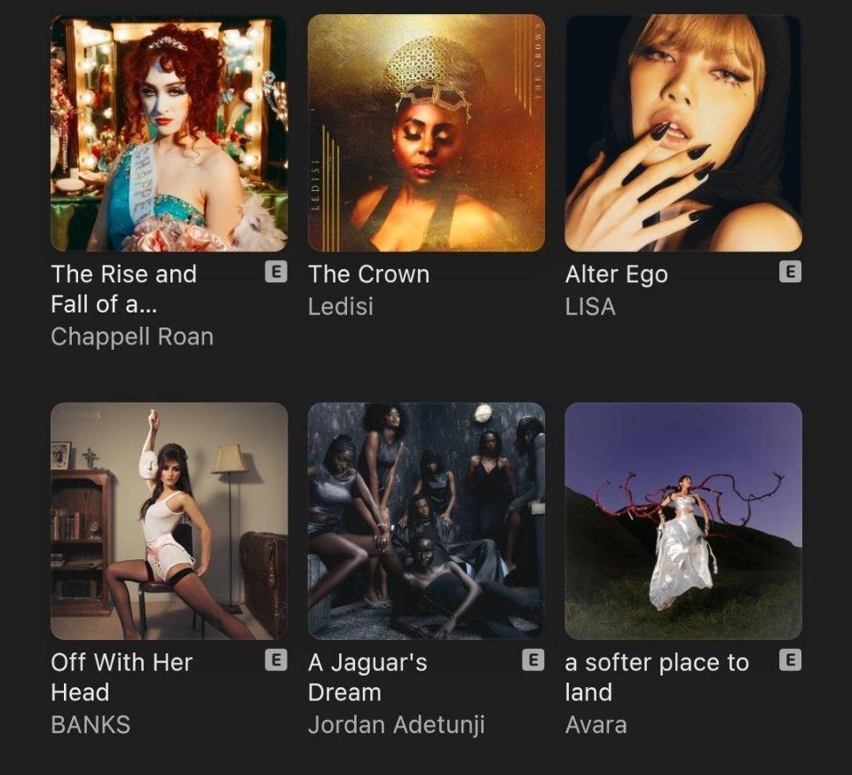 LISA《AlterEgo》被AppleMusic列入“MetGalaW