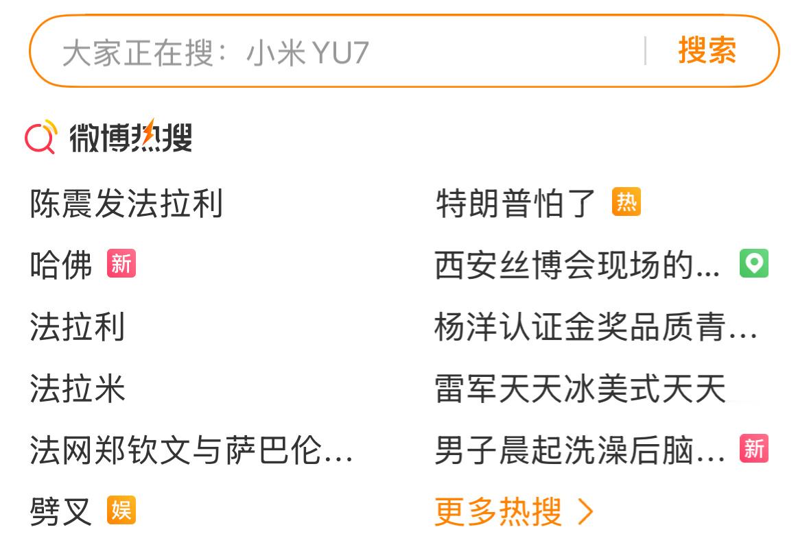 陈震发法拉利法拉利法拉米微博大胆，今天这一早的热搜是几个意思？[doge]​​