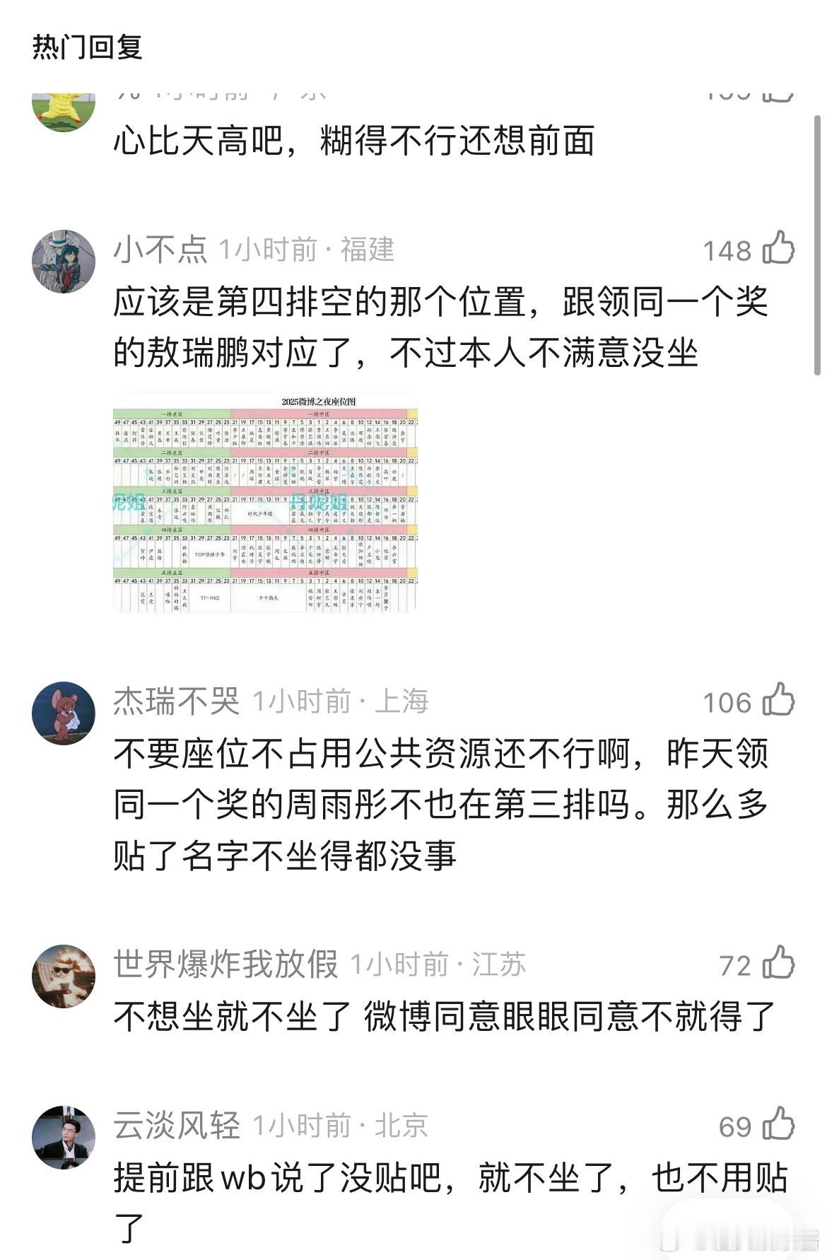 曾舜晞是不是昨天压根就没座位