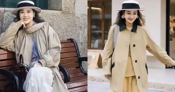 40+女生穿“风衣”美飒迷人, 精致优雅显气质干练利落高级感拉满