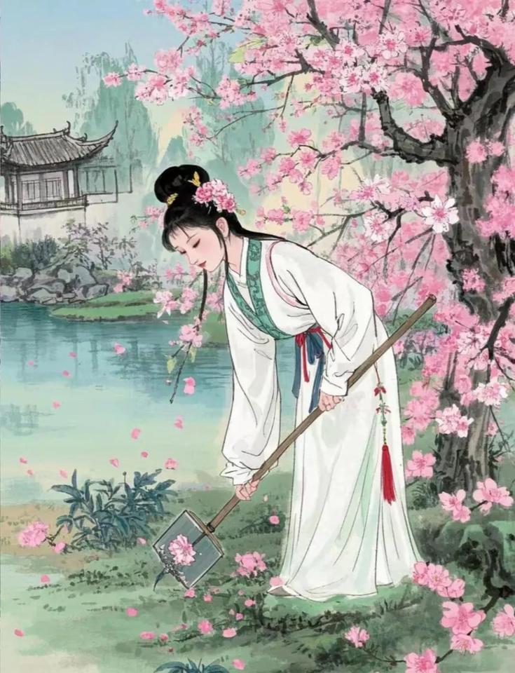 平时读过《红楼梦》吗?现在我每天都要读几章文言版的《红楼梦》。虽然，在阅读的过程