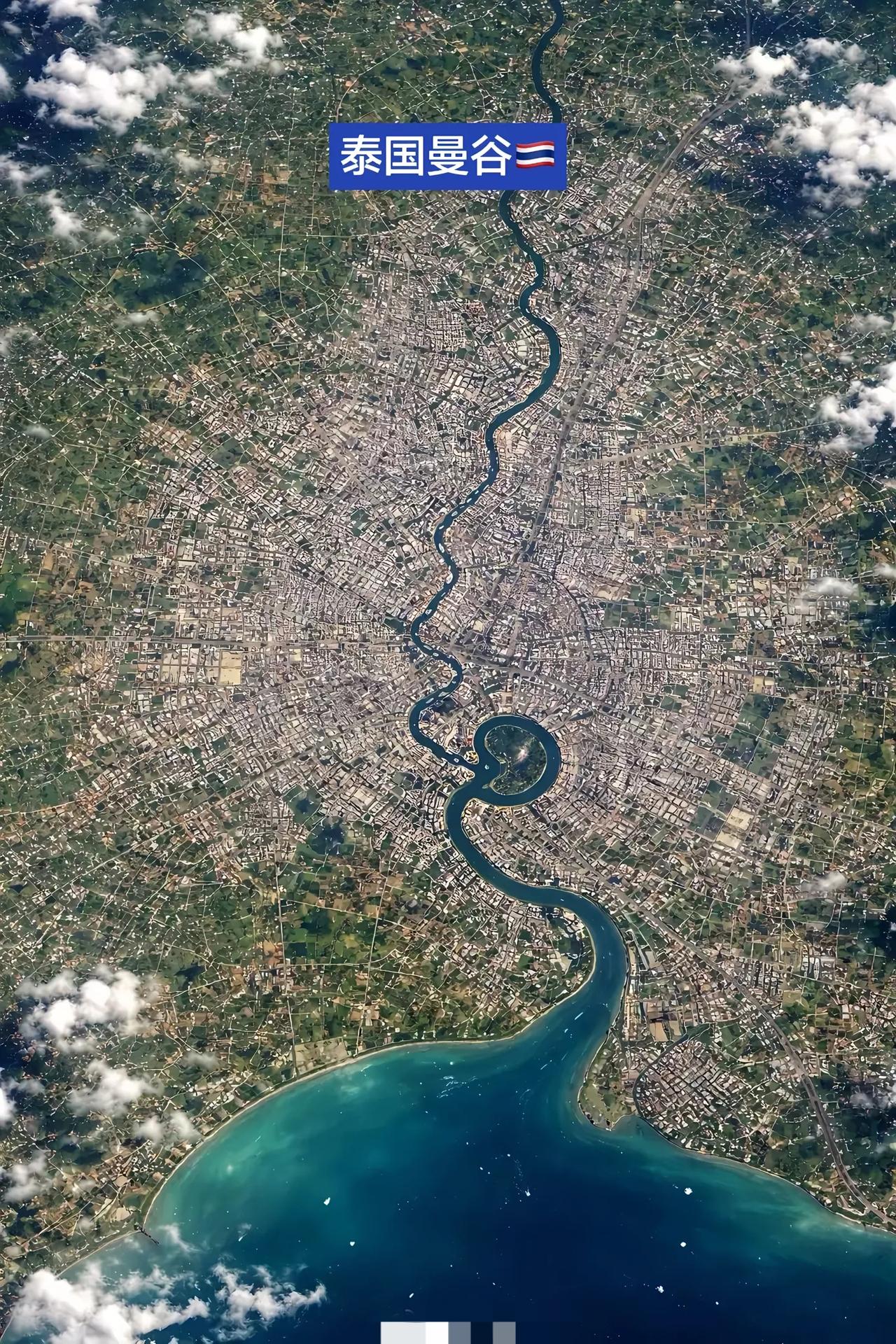 泰国曼谷航拍图