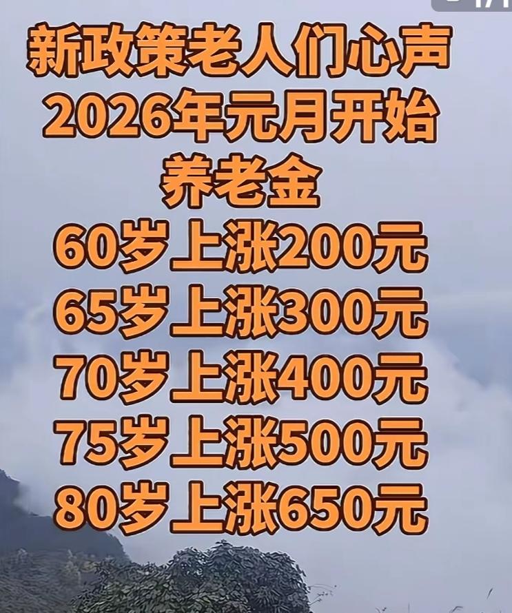 2026年城乡居民基础养老金将继续上涨，全国最低标准大概率突破160元，31省
