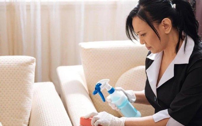 山东烟台，一女子打扫酒店客房，发现垃圾桶边有3株草，觉得是客人不要的，就捡回家种