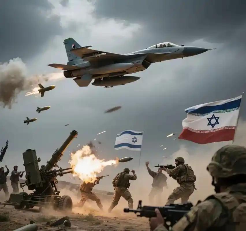 深夜突袭招招致命！伊朗第37轮反击选在凌晨熟睡时分打响，导弹划破夜空直扑美以